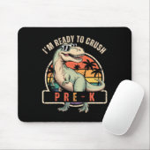 Ck To School Dinosaur Boy I'm Ready To Crush Pre K マウスパッド (マウス)