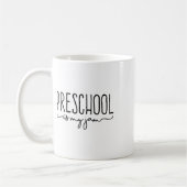 Ck To School Preschoolは私のジャム前K先生St コーヒーマグカップ (左)