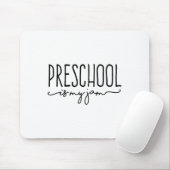 Ck To School Preschoolは私のジャム前K先生St マウスパッド (マウス)