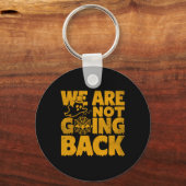 Ck Vote Kamala Harris Halloween Ghには行かない キーホルダー (正面)