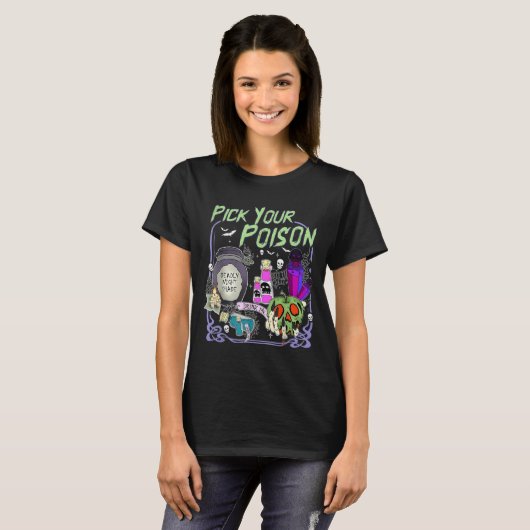Ck Your Ison Drink Me Halloween Witch Party  Tシャツ (正面フル)