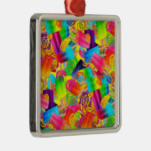 CKCポップシクルスワークル、黄色 – Sqプリムオーナメント メタルオーナメント (右)