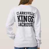 CKL Crewneckの女性のスエットシャツ スウェットシャツ (裏面)