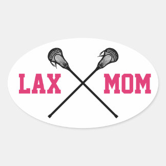 CKL "Lax Mom"オーバルステッカー 楕円形シール