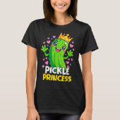 Ckle Princess Cute Kawaii Cuber Cartoon  Tシャツ (正面)