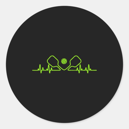 Ckleball Art For Men Women Funny Ckleball Lover ラウンドシール (正面)