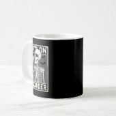 Ckorder薬局技術者の骨格標本だってCk コーヒーマグカップ (正面左)
