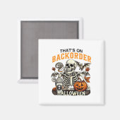 Ckorder Hallowである薬局技術スケルトンおもしろい マグネット (正面/裏面)