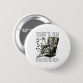 Ckorder Pharmacy Tech Skeleton That Ck 缶バッジ (正面&裏面)