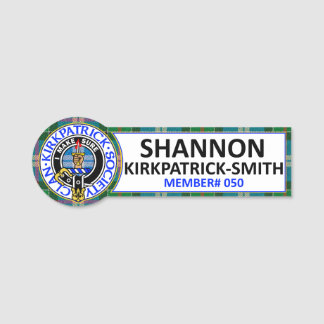 CKSネームバッジ - SHANNON KIRKPATRICK-SMITH 050 名札