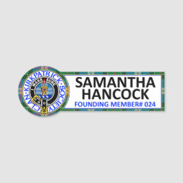 CKS NAME BADGE #024 SAMANTHA HANCOCK 名札