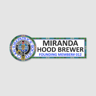 CKS NAME BADGE for Miranda 名札