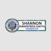 CKS NAME BADGE - SHANNON KIRKPATRICK-SMITH 050 名札 (正面)