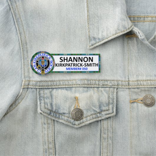 CKS NAME BADGE - SHANNON KIRKPATRICK-SMITH 050 名札 (インサイチュ)