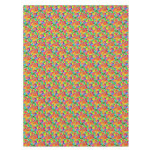 CKS-Popsicle Swirls、黄色–52x70コットンテーブルクロス テーブルクロス (正面)