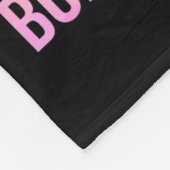 Clが私なしで退屈だと認めおもしろいる フリースブランケット (角)