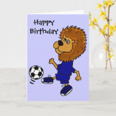 CLライオンのサ遊ッカー漫画 カード (黄色い花)