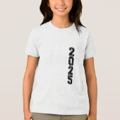 Cl Of 2025シニア2025おもしろい新学期卒業生 トライブレンドＴシャツ (正面)