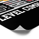 Cl Of 2025 Level Complete Video Gamer Senior Gradu ポスター (角)