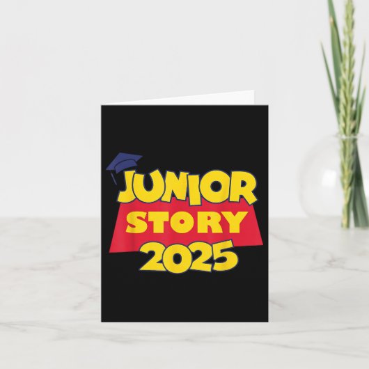 Cl Of 2025 Senior 2025 Junior Story 2025卒業 カード (正面)