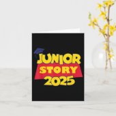 Cl Of 2025 Senior 2025 Junior Story 2025卒業 カード (黄色い花)