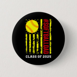 Cl Of 2025 Softllパパ卒業M 缶バッジ