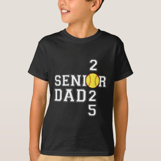 Cl Of 2025 Softllパパ卒業M Tシャツ (正面)