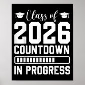 Cl Of 2026 Countdown In Progress Senior Graduate  ポスター (正面)