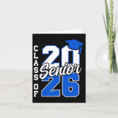 Cl Of 2026 Senior 2026 Back To School 2025 Graduat カード (正面)