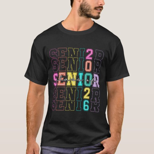 Cl Of 2026 Senior 2026 Back To School 2026 Graduat Tシャツ (正面)