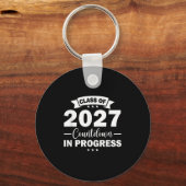 Cl Of 2027 Countdown In Progress Fun First Day Jun キーホルダー (正面)