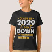 Cl Of 2029 Count Down In Progress Graduation 8th G Tシャツ (正面)