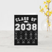 Cl Of 2038 Grow With Me Checklist Pre-K - 12Gr カード (黄色い花)