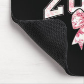 Cl Of 20&#; Grad Preppy Coquette Bow Girly Girl K マウスパッド (コーナー)