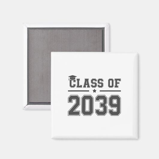 Cl Of 20&# Pre K Grow With Me Graduating Boys Gi マグネット (正面/裏面)