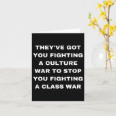 Cl Wと戦ってストップいる文化戦争 カード (黄色い花)