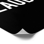 Cla - Cool New Funny Name Fan Gift Tee  ポスター (角)