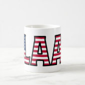 Claas Name Vorname USA styled Tasse Kaffeetasse コーヒーマグカップ (中央)
