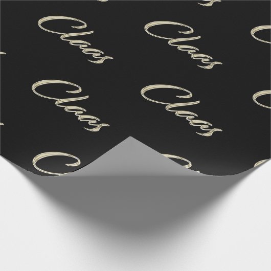 Claas Vorname Name edles Geschenkpapier Papier ラッピングペーパー (角)