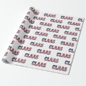 Claas Vorname Name USA US Geschenkpapier Papier ラッピングペーパー (アンロールド)