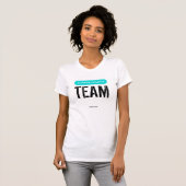 Clabaughの運動競技のチーム Tシャツ (正面フル)