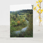 Clackamas River(OR) カード (黄色い花)