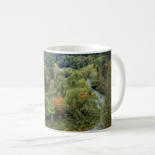 Clackamas River(OR) コーヒーマグカップ (正面右)