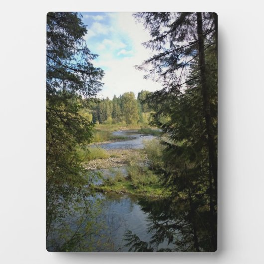 Clackamas River(OR) フォトプラーク (正面)