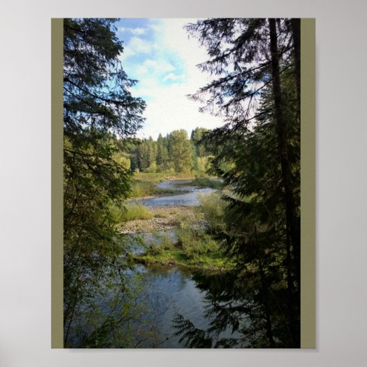 Clackamas River(OR) ポスター (正面)