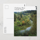 Clackamas River(OR) ポストカード (正面/裏面)