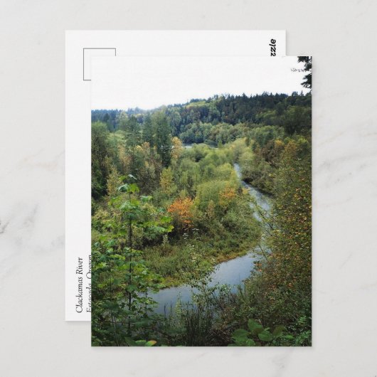 Clackamas River(OR) ポストカード (正面/裏面)