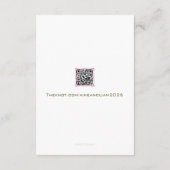 Cladaghの結婚エンクロージャカード エンクロージャーカード (裏面)