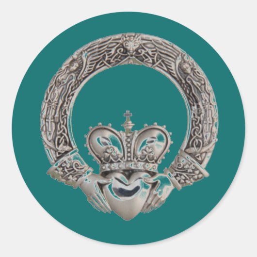 Cladaghスタンプ ラウンドシール (正面)