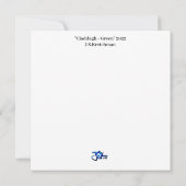 "Cladagh - Green" 2022サンキューカード サンキューカード (裏面)